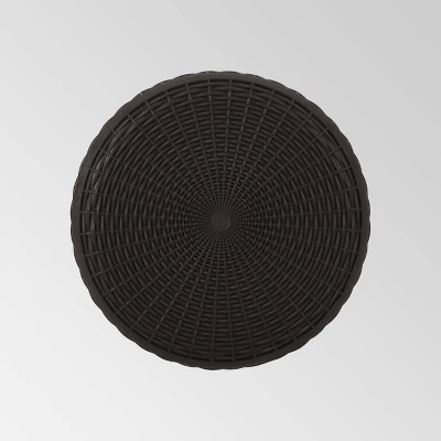 Olivo Patio Faux Wicker Patio Table - Christopher Knight Home 6 Olivo Patio Faux Wicker Patio Table - Christopher Knight Home - Image 4