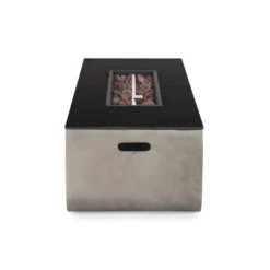 Aidan Outdoor 50000 BTU Light Weight Concrete & Ceramic Rectangular Fire Pit Light Gray - Christopher Knight Home 12 Aidan Outdoor 50000 BTU Light Weight Concrete & Ceramic Rectangular Fire Pit Light Gray - Christopher Knight Home -Outdoor Furniture Store GUEST 409c206b 8843 4596 a144 9477551995e3 1