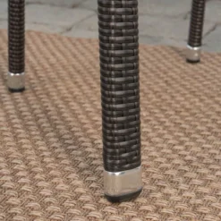 Spencer 7pc Wood & Wicker Dining Set - Brown - Christopher Knight Home -Outdoor Furniture Store GUEST 41d486bd fdf7 4e2c 869b f7f636d62942