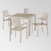 Cape Coral 5pc Aluminum & Tempered Glass Dining Set - Silver - Christopher Knight Home 1 Cape Coral 5pc Aluminum & Tempered Glass Dining Set - Silver - Christopher Knight Home -Outdoor Furniture Store GUEST 4306f5bc 0f2e 4c2d 87a2 c1da5909e6a4