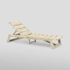 Mahi 3pc Acacia Wood Chaise Lounge Set - Light Gray Wash - Christopher Knight Home -Outdoor Furniture Store GUEST 4338f211 8435 4007 a49d 5e207e9670c2