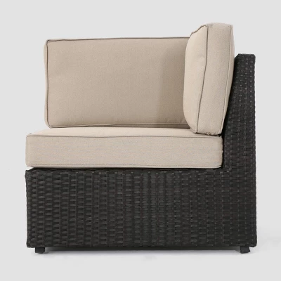 Santa Cruz 12pc Wicker Sofa Set With Cushions - Christopher Knight Home 4 Santa Cruz 12pc Wicker Sofa Set With Cushions - Christopher Knight Home - Image 2