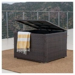 Santa Rosa Wicker Storage Box - Multibrown - Christopher Knight Home 6 Santa Rosa Wicker Storage Box - Multibrown - Christopher Knight Home -Outdoor Furniture Store GUEST 45c3fc49 2b11 47ec 876d 925b0fcb5555