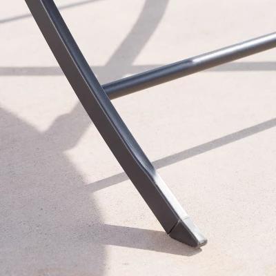 Riad Round Wicker Outdoor Patio Foldable Dining Table - Brown - Christopher Knight Home 5 Riad Round Wicker Outdoor Patio Foldable Dining Table - Brown - Christopher Knight Home - Image 3