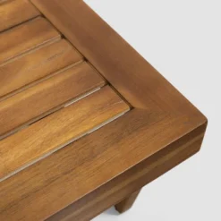 Sherwod Acacia Wood Coffee Table - Teak - Christopher Knight Home -Outdoor Furniture Store GUEST 4758c42b 2a78 40cc 924a ebeb83854505