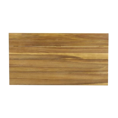 Burchett Outdoor Acacia Wood 4 Seater Chat Set With Cushions - Teak/Brown/Beige - Christopher Knight Home 11 Burchett Outdoor Acacia Wood 4 Seater Chat Set With Cushions - Teak/Brown/Beige - Christopher Knight Home - Image 9