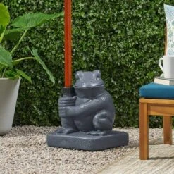 Neptune Umbrella Base - Gray - Christopher Knight Home -Outdoor Furniture Store GUEST 48add151 0315 4cd1 8949 0e029cfac2cf