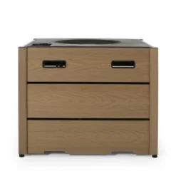 Archie Outdoor Square Fire Pit - Brown - Christopher Knight Home -Outdoor Furniture Store GUEST 49787970 fe67 4ece b62d 04722be3592c