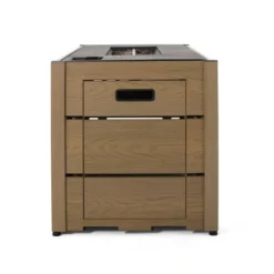 Archie Outdoor Rectangle Fire Pit - Brown - Christopher Knight Home -Outdoor Furniture Store GUEST 49fcbb3a b42e 4f9c 8094 34ce44fdc787