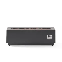 Wellington Outdoor 50000 BTU Rectangular Fire Pit Brushed Brown - Christopher Knight Home -Outdoor Furniture Store GUEST 4a1ac5dd b1fb 4e73 8561 128a20308eca