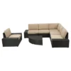 Santa Cruz 7pc Wicker Sofa Set With Cushions - Christopher Knight Home 2 Santa Cruz 7pc Wicker Sofa Set With Cushions - Christopher Knight Home -Outdoor Furniture Store GUEST 4b0094b5 7a90 4284 8442 9defdc0bbe38