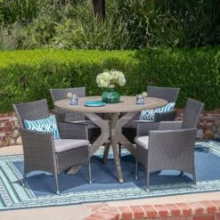 Cedros 5pc Acacia Wood And Wicker Dining Set - Christopher Knight Home 14 Cedros 5pc Acacia Wood And Wicker Dining Set - Christopher Knight Home -Outdoor Furniture Store GUEST 4b064c68 961a 4aa6 8f3b 709cfc2295fa