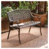 Cozumel Cast Aluminum Patio Bench - Antique Copper - Christopher Knight Home -Outdoor Furniture Store GUEST 4b690aa8 dbab 464e b21c aeb97ad382cc