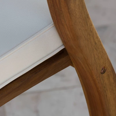 Cayo Acacia Wood Outdoor Patio Rocking Chair - Christopher Knight Home 4 Cayo Acacia Wood Outdoor Patio Rocking Chair - Christopher Knight Home - Image 2