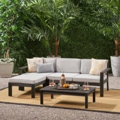 5pc Santa Ana Acacia Wood Patio Sofa Sectional Set - Christopher Knight Home 19 5pc Santa Ana Acacia Wood Patio Sofa Sectional Set - Christopher Knight Home -Outdoor Furniture Store GUEST 4d9407fb 5b29 44f6 937d 539eceb41e46