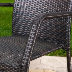 Alexandria 7pc Wicker Dining Set - Multibrown - Christopher Knight Home 7 Alexandria 7pc Wicker Dining Set - Multibrown - Christopher Knight Home -Outdoor Furniture Store GUEST 4fb002bb 5b61 4902 a460 855139d4631f