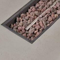 Augusta 5pc Wood & Wicker Chat Set With Fire Pit - Natural/Gray/Light Gray - Christopher Knight Home -Outdoor Furniture Store GUEST 51b713ce 71bb 40b0 bf86 7041c1019344