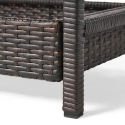 Savona Wicker Outdoor Serving Cart - Brown - Christopher Knight Home -Outdoor Furniture Store GUEST 53586886 689f 4592 9094 a8962a3a97f5