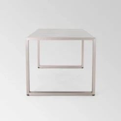 Navan Rectangle Aluminum 70" Dining Table Silver - Christopher Knight Home 10 Navan Rectangle Aluminum 70" Dining Table Silver - Christopher Knight Home -Outdoor Furniture Store GUEST 53c910d5 f5de 439a ad76 bb61a5129576