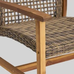 Augusta 5pc Wood & Wicker Chat Set With Fire Pit - Natural/Gray/Dark Gray - Christopher Knight Home 19 Augusta 5pc Wood & Wicker Chat Set With Fire Pit - Natural/Gray/Dark Gray - Christopher Knight Home -Outdoor Furniture Store GUEST 5547e5b5 3d75 4c23 aa15 e24f2f9b22b9 2