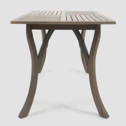 Hermosa Rectangular Acacia Wood Dining Table - Gray - Christopher Knight Home -Outdoor Furniture Store GUEST 557a846a 36da 4e6c b4e8 5d225252c99e