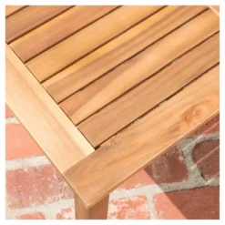 Perla 6pc Acacia Wood Patio Chat Set W/ Water Resistant Cushions - Cream - Christopher Knight Home -Outdoor Furniture Store GUEST 56eedd85 5ac8 4a92 8407 b0ea253961ff