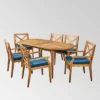 Pines 7pc Acacia Oval Wood Dining Set - Christopher Knight Home 1 Pines 7pc Acacia Oval Wood Dining Set - Christopher Knight Home -Outdoor Furniture Store GUEST 57ad1b98 4b63 4b98 b711 2c2c1fdc31e5