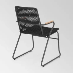 Moonstone 3pc Rope Weave Modern Chat Set - Black - Christopher Knight Home 11 Moonstone 3pc Rope Weave Modern Chat Set - Black - Christopher Knight Home -Outdoor Furniture Store GUEST 59cb02e4 9ce5 4f55 9f1d f44807cd985b 1