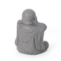 Harrod Outdoor Hear No Evil Monk Garden Statue - Stone Gray - Christopher Knight Home -Outdoor Furniture Store GUEST 5affc57b 848c 42eb b4f1 31c524faab85