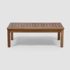 Laurel 4pc Acacia Wood Chat Set - Teak/Gray - Christopher Knight Home -Outdoor Furniture Store GUEST 5f3edc7a 087b 42c3 92c2 54879bab36c2