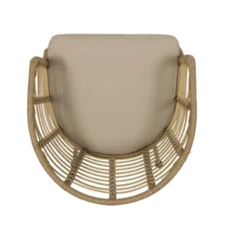 Randy 2pk Outdoor Wicker Chairs With Cushions - Light Brown/Beige - Christopher Knight Home -Outdoor Furniture Store GUEST 611c4d95 94ad 4ff9 8717 6e4b17e97f66