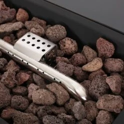 Langton Outdoor 50000 BTU Light Weight Concrete & Ceramic Rectangular Fire Pit - Christopher Knight Home