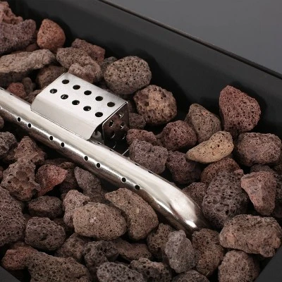 Langton Outdoor 50000 BTU Light Weight Concrete & Ceramic Rectangular Fire Pit - Christopher Knight Home 3 Langton Outdoor 50000 BTU Light Weight Concrete & Ceramic Rectangular Fire Pit - Christopher Knight Home