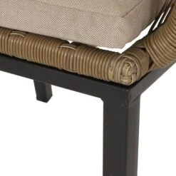 2pk Russel Outdoor Wicker Dining Chairs With Cushions Light Brown/Beige - Christopher Knight Home -Outdoor Furniture Store GUEST 68c68f66 e3d7 4382 9e05 465620186bce 1