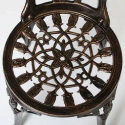 Nassau 3pc Cast Aluminum Patio Bistro Set - Brown - Christopher Knight Home 11 Nassau 3pc Cast Aluminum Patio Bistro Set - Brown - Christopher Knight Home -Outdoor Furniture Store GUEST 69d6c8e6 15f9 45c0 8347 9303e8d27aa3