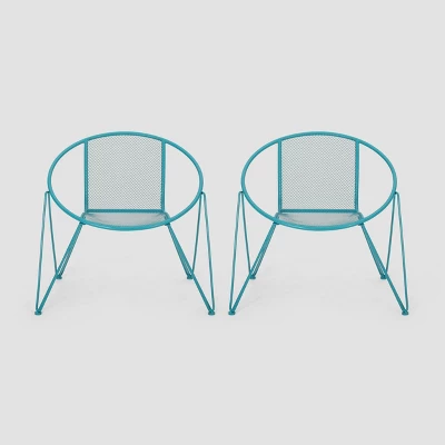 Georgia 2PK Iron Modern Club Chair - Christopher Knight Home 9 Georgia 2PK Iron Modern Club Chair - Christopher Knight Home - Image 7