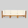 Oana 3pc Acacia Wood Patio Modular Sofa - Teak/Beige - Christopher Knight Home 2 Oana 3pc Acacia Wood Patio Modular Sofa - Teak/Beige - Christopher Knight Home -Outdoor Furniture Store GUEST 6d42d398 c5b5 4933 a86b f03fb688571f