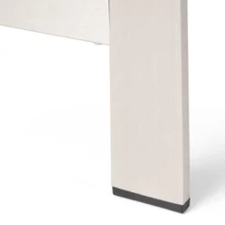 Cape Coral 5pc Outdoor 4 Seater Aluminum Chat Set With Fire Pit - Silver/Khaki - Christopher Knight Home -Outdoor Furniture Store GUEST 6e192f19 729d 4157 be0e fc3036c2a0c7