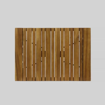 Huntsville Acacia Wood Foldable Side Table - Brown Patina/Gray - Christopher Knight Home 5 Huntsville Acacia Wood Foldable Side Table - Brown Patina/Gray - Christopher Knight Home - Image 3