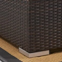 Santa Rosa 8pc Wicker Sectional Sofa Set - Brown/Beige - Christopher Knight Home -Outdoor Furniture Store GUEST 70628095 9301 4039 b08f ec9f10709bf8