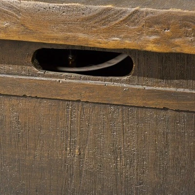 Landman Square 32" Lightweight Concrete Gas Fire Pit - Natural - Christopher Knight Home 6 Landman Square 32" Lightweight Concrete Gas Fire Pit - Natural - Christopher Knight Home - Image 4