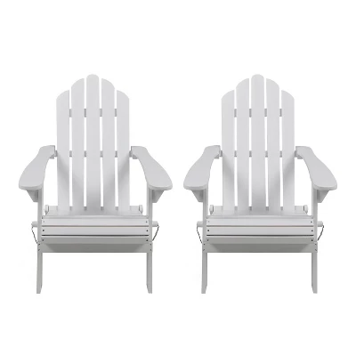 2pk Hazel Outdoor Acacia Wood Foldable Adirondack Chairs - Christopher Knight Home 13 2pk Hazel Outdoor Acacia Wood Foldable Adirondack Chairs - Christopher Knight Home - Image 11