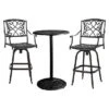 Santa Maria 3-piece Cast Aluminum Patio Bistro Bar Set - Copper - Christopher Knight Home 1 Santa Maria 3-piece Cast Aluminum Patio Bistro Bar Set - Copper - Christopher Knight Home -Outdoor Furniture Store GUEST 734c6b8e 7947 4dee a0ba 52e7eef51a0b