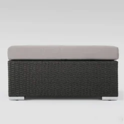 Santa Rosa 8pc Wicker Sectional Sofa Set - Gray/Silver - Christopher Knight Home -Outdoor Furniture Store GUEST 737a0361 d67d 4211 bea0 b9f9eec66fab