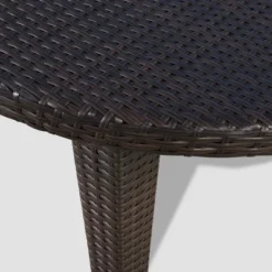 Dominica Oval Wicker Dining Table - Christopher Knight Home 9 Dominica Oval Wicker Dining Table - Christopher Knight Home -Outdoor Furniture Store GUEST 748610b4 8518 40c9 a512 de26bf52e284