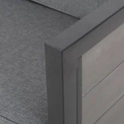 Jax 2pc Faux Wood Loveseat Set - Gray - Christopher Knight Home 10 Jax 2pc Faux Wood Loveseat Set - Gray - Christopher Knight Home -Outdoor Furniture Store GUEST 7676b0d8 d125 4073 96f1 62ca4686ecfe