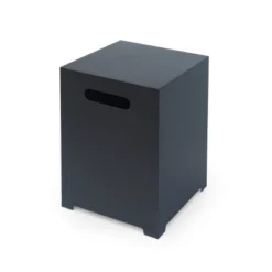 Wellington 40" Square Iron Gas Fire Pit With Tank Holder - Dark Gray - Christopher Knight Home -Outdoor Furniture Store GUEST 76eec021 eaa3 4890 9741 ce0dce9290f7