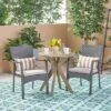 Kent 3pc Acacia Wood & Wicker Bistro Set - Gray - Christopher Knight Home -Outdoor Furniture Store GUEST 77c3739a 7fe6 4361 b16d 16ccb49e90d3