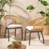 Arias Set Of 2 Wicker Club Chair - Light Brown/Beige - Christopher Knight Home 2 Arias Set Of 2 Wicker Club Chair - Light Brown/Beige - Christopher Knight Home -Outdoor Furniture Store GUEST 799d3ff9 02fa 469f 8fd4 ed93f8cb3a9e