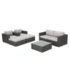 Santa Rosa 7pc Wicker Chat Set - Gray/Silver - Christopher Knight Home 2 Santa Rosa 7pc Wicker Chat Set - Gray/Silver - Christopher Knight Home -Outdoor Furniture Store GUEST 7c3bc593 c42e 4efa 86a2 30ab623b73a6